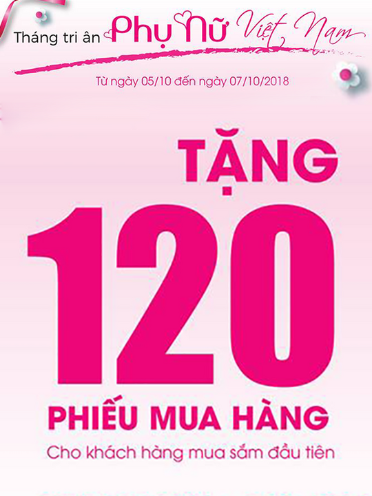 Nguyễn Kim tặng phiếu mua hàng và nhiều ưu đãi khác