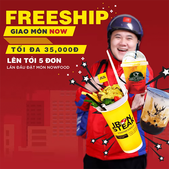 Shopee Food freeship cho khách hàng mới