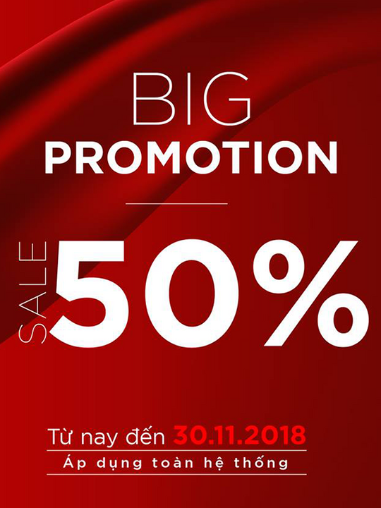 Revlon Vietnam giảm đến 50% một số sản phẩm