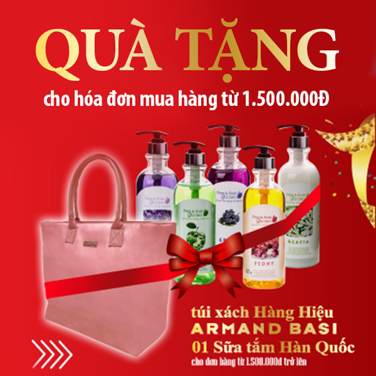 Thế Giới Nước Hoa ưu đãi quà tặng mừng khai trương