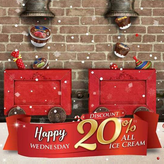 Fanny Ice cream giảm 20% các sản phẩm kem