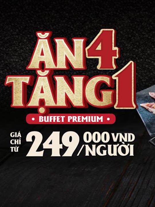 Sumo BBQ đi 4 tặng 1 tại 3 chi nhánh Hà Nội
