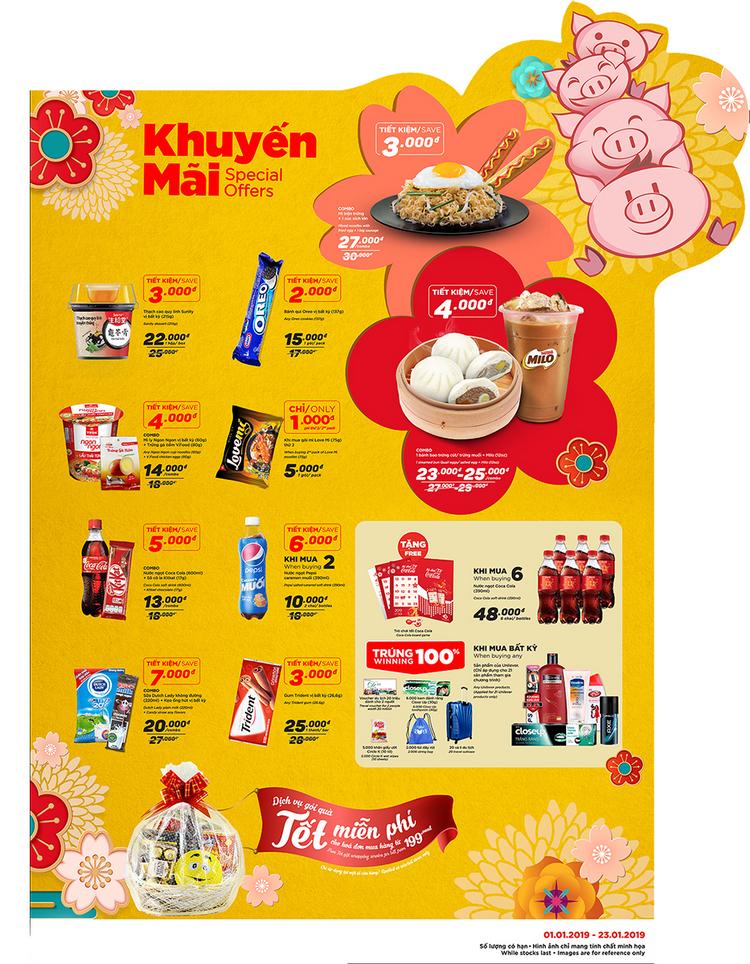Circle K ưu đãi mua sắm tháng 1
