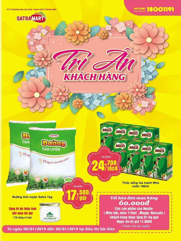 Satramart Siêu Thị Sài Gòn cẩm nang mua sắm tri ân khách hàng