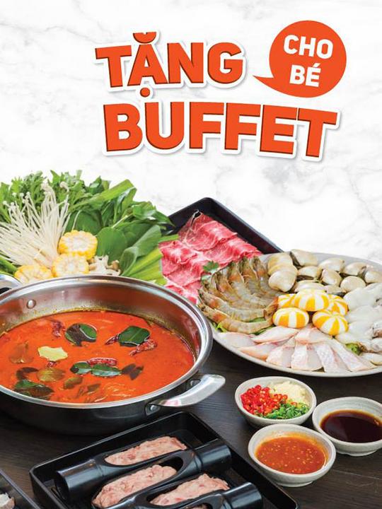 Hotpot Story tặng buffet cho trẻ em tại Royal City