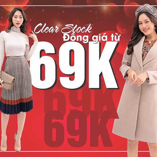 NEM Fashion ưu đãi từ 69k toàn bộ sản phẩm