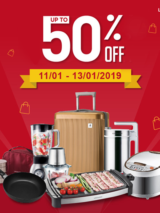 LOCK&LOCK ưu đãi đến 50% mừng khai trương
