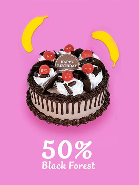 Baskin Robbins giảm 50% bánh kem lạnh, kem viên 13k