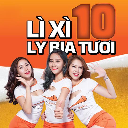 Vuvuzela Beer Club tặng 10 ly bia cho nhóm từ 4 khách