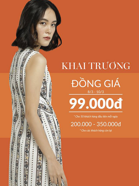 Hnoss ưu đãi đồng giá từ 99k mừng khai trương