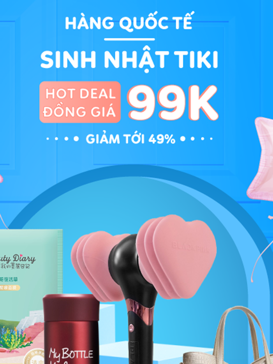 Tiki hot deal đồng giá chỉ từ 99K