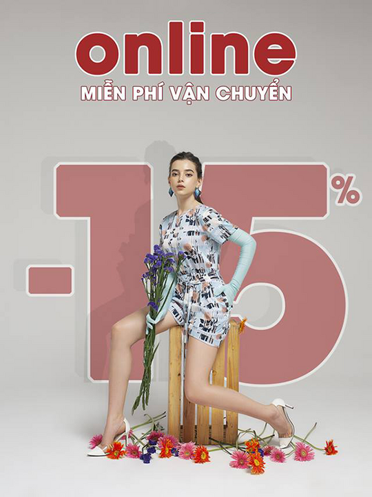 Ivy Moda ưu đãi 15% khi mua online