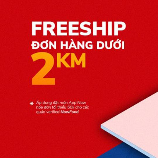 Shopee Food miễn phí giao hàng cho ĐH dưới 2km 