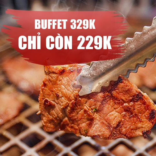Sumo BBQ ưu đãi buffet chỉ 229k vào thứ 2 