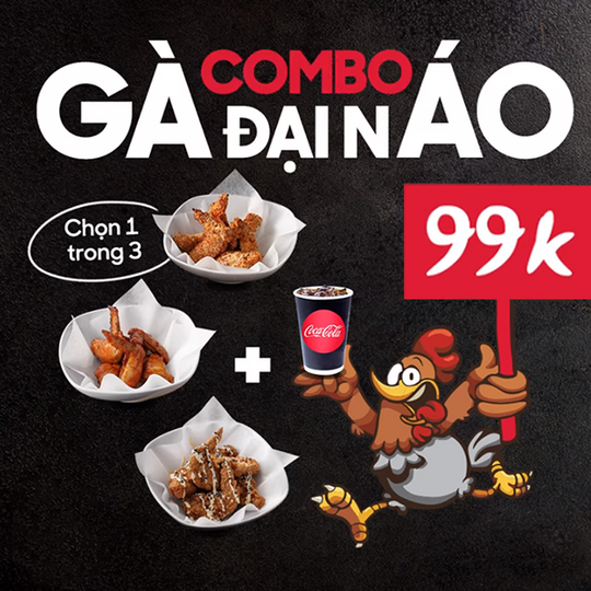 Pizza Hut ưu đãi combo gà chỉ 99k