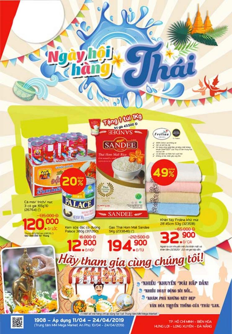 MM Mega Market cẩm nang ngày hội hàng Thái