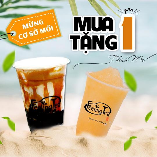 Feeling tea mua 1 tặng 1 trong khung giờ vàng