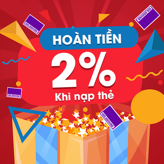 Vinaphone hoàn tiền 2% khi nạp thẻ điện thoại