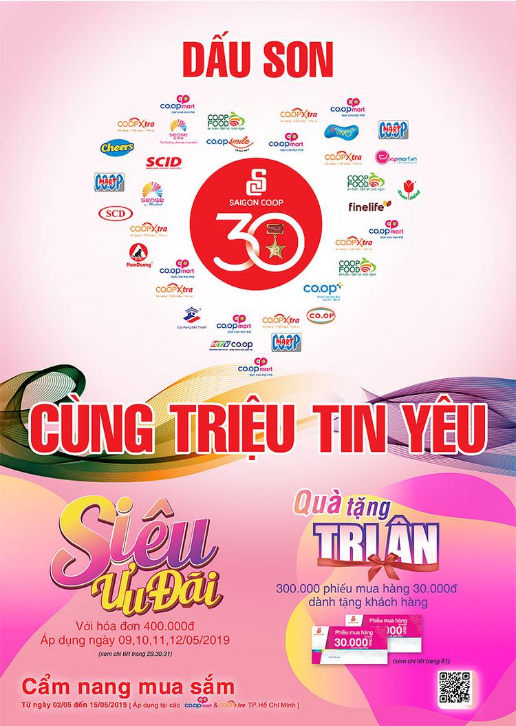 Coopmart cẩm nang mua sắm tháng 5