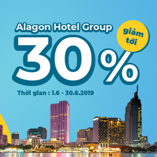 Mytour giảm đến 30% chuỗi khách sạn Alagon