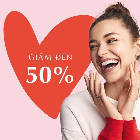 PANDORA giảm đến 50% nhiều sản phẩm