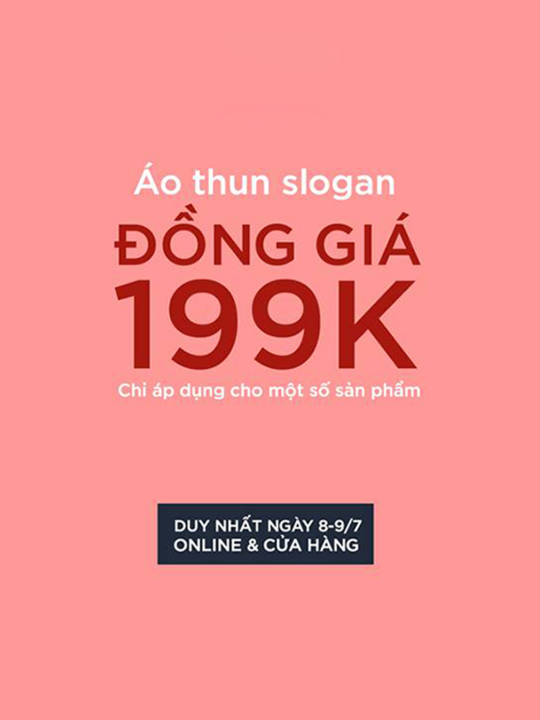 MARC áo Slogan đồng giá 199k