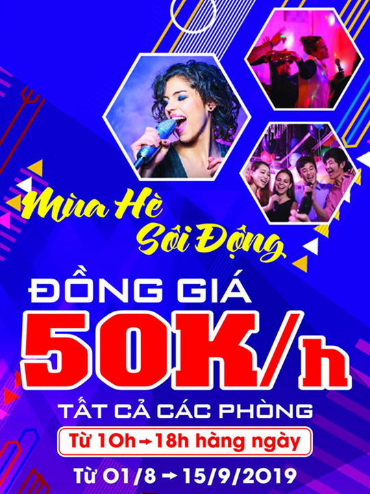Karaoke Nnice đồng giá 50k khung giờ vàng