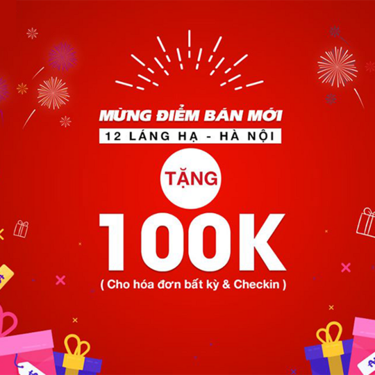 Siêu thị thể thao Sport 1 tặng voucher 100k khi check in
