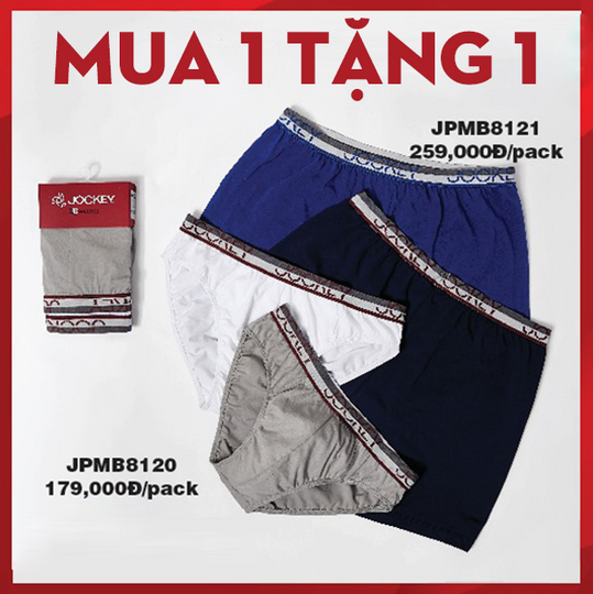 Jockey mua 1 tặng 1 quần lót