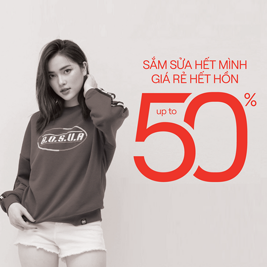 Bò Sữa - Boo ưu đãi lên đến 50% nhiều sản phẩm