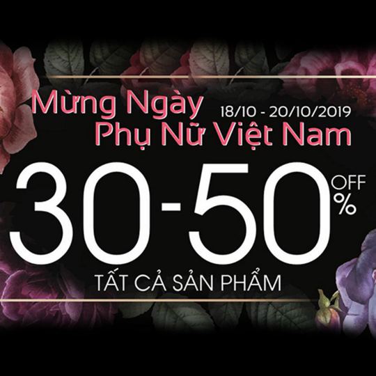 Noir Vietnam giảm 30 - 50% tất cả sản phẩm