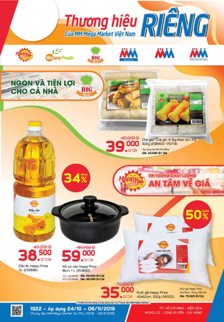 MM Mega Market cẩm nang Thương hiệu riêng