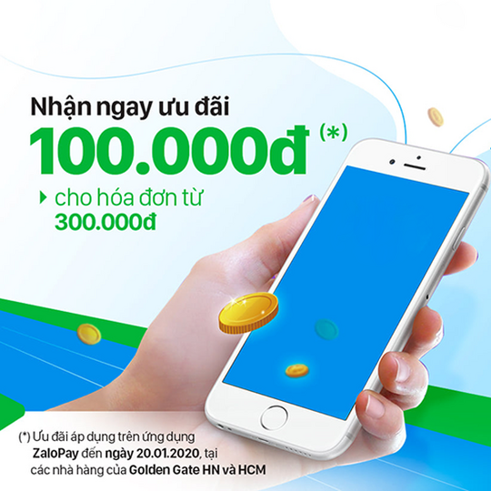 Gogi House giảm giá 100k khi thanh toán qua ZaloPay