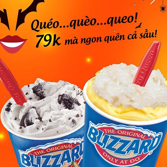Dairy Queen combo 01 kem sầu + 01 kem úp ngược chỉ 79k