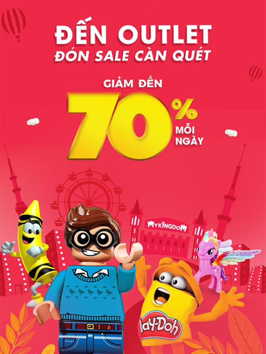 My Kingdom giảm đến 70% nhiều sản phẩm