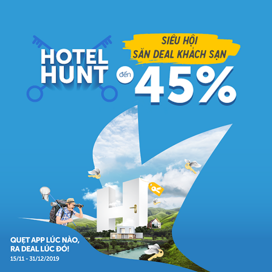 Traveloka khách sạn giảm đến 45%