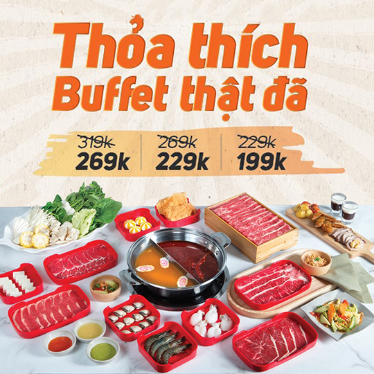 Hotpot Story giảm giá buffet từ 199k tại Hà Nội