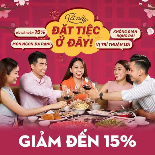 Gogi House giảm đến 15% cho khách đoàn