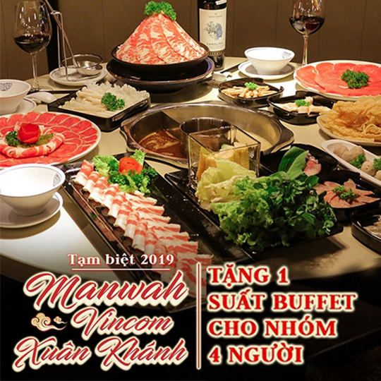 Manwah đi 4 tặng 1 tại Cần Thơ