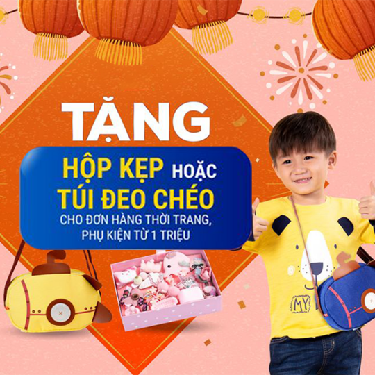 Con Cưng tặng túi đeo chéo hoặc kẹo cho HĐ từ 1tr