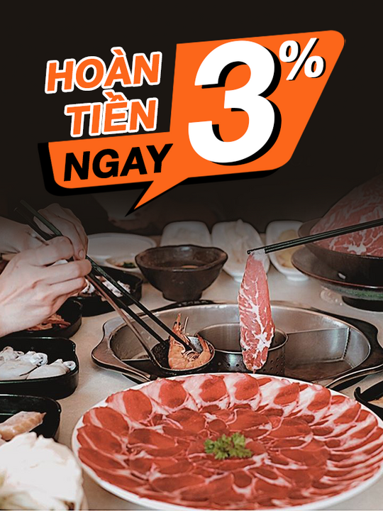 Manwah hoàn tiền ngay 3% khi mua voucher