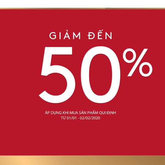 Triumph giảm giá đến 50% nhiều sản phẩm