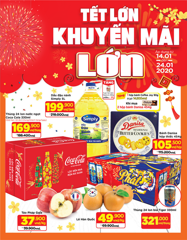 Big C cẩm nang Tết lớn Khuyến mãi lớn