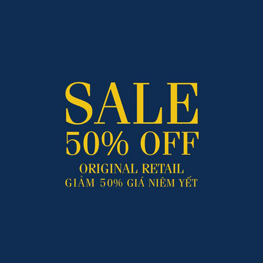 Takashimaya giảm đến 50% thương hiệu Polo