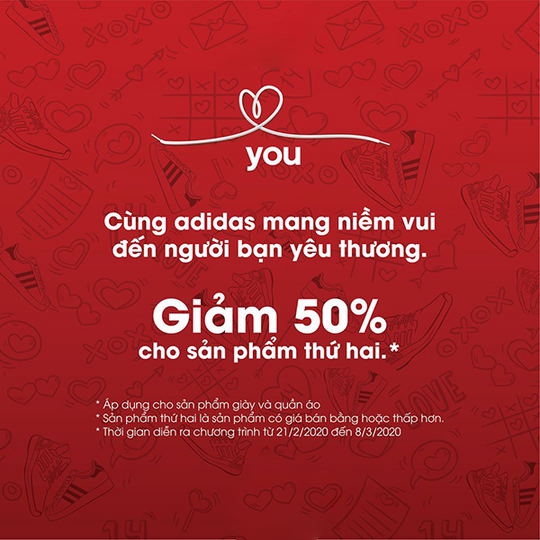 adidas giảm giá 50 2017