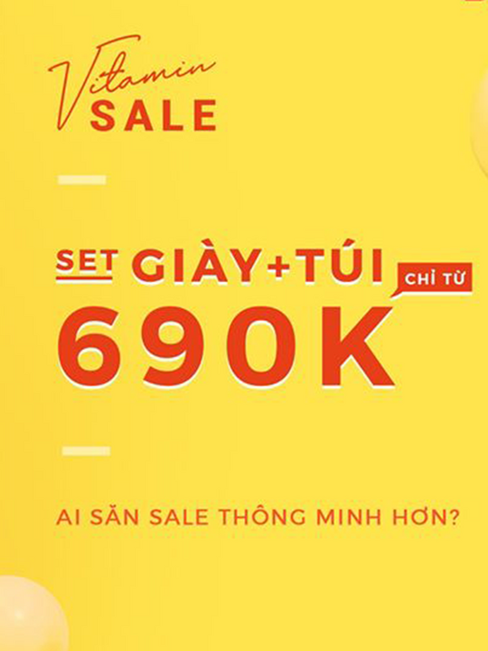 Juno khuyến mãi combo giày + túi chỉ 690k