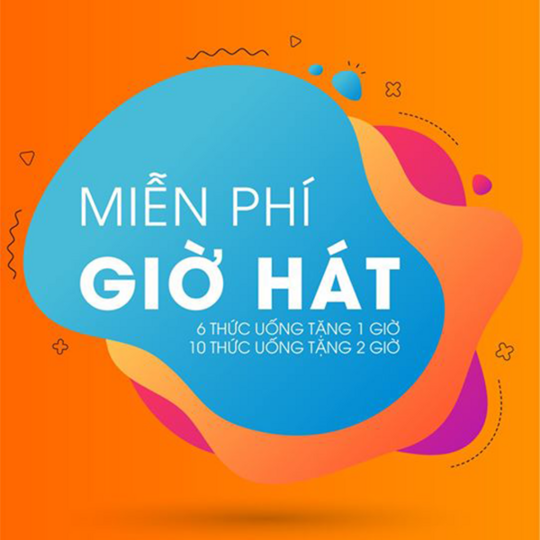 Karaoke Nnice miễn phí giờ hát khi dùng thức uống