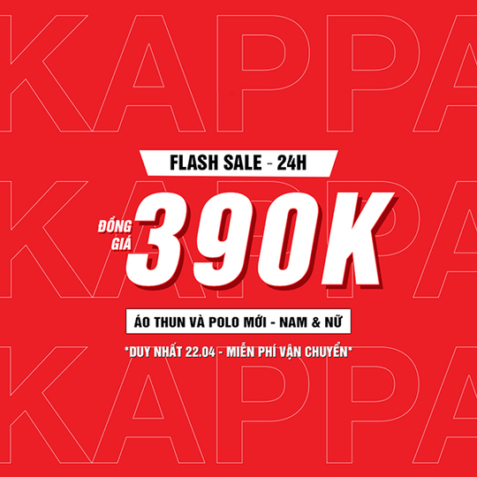 Hoàng Phúc đồng giá 390k áo thun và Polo