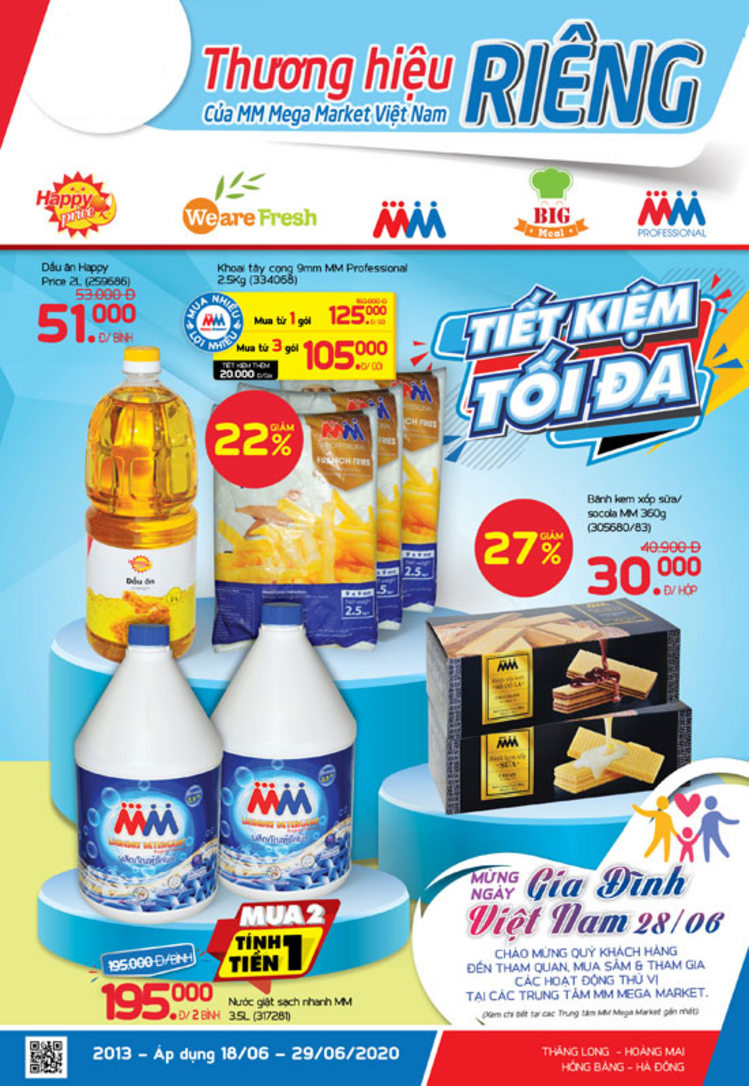 MM Mega Market cẩm nang Thương hiệu riêng