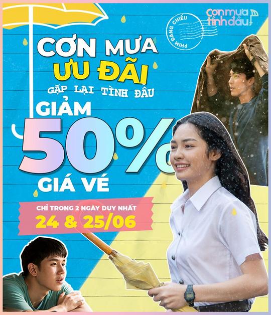 Lotte Cinema khuyến mãi 50% vé phim